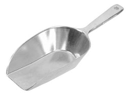 Aluminum Scoop, Flat Bottom